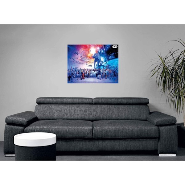 Star Wars Universe Poster En Storlek Flerfärgad Multicoloured One Size