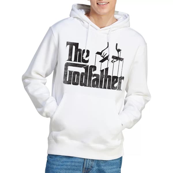 The Godfather Herr Logotyp Huvtröja M Vit White M