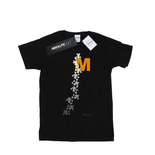 Disney Dam/Damer Mickey Mouse Klättrande Silhuetter Bomull B Black XL