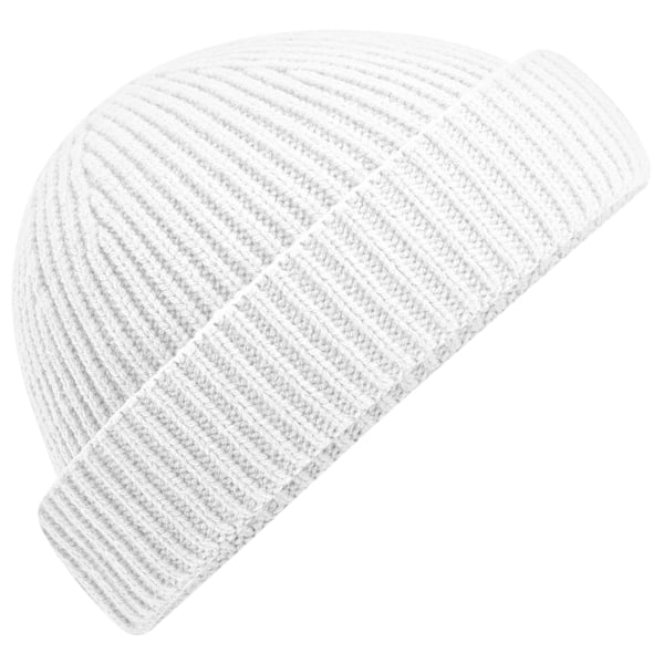 Beechfield Unisex Vuxen Harbour Fisherman Beanie One Size Vit White One Size