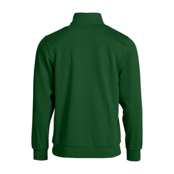 Clique Unisex Vuxen Basic Half Zip Sweatshirt S Flaskgrön Bottle Green S