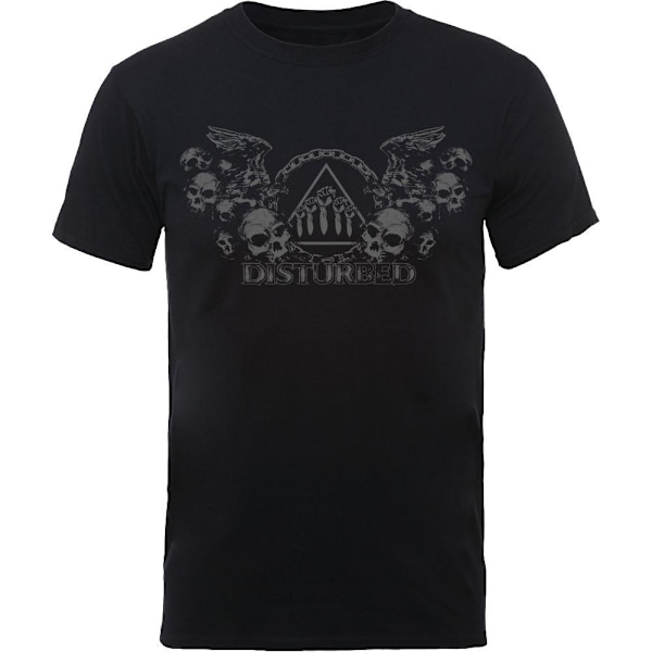 Disturbed Unisex Vuxen Beware The Vultures Bomull T-shirt M Bla Black M