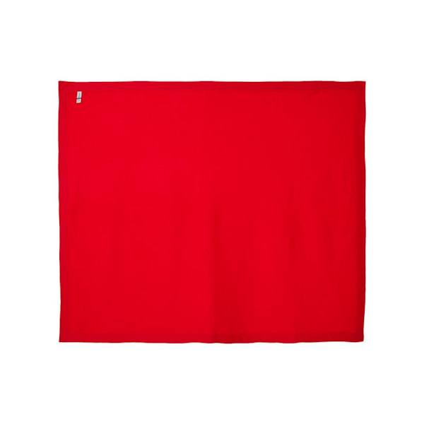 Gildan Heavy Blend Fleece Stadiumfilt En Storlek Röd Red One Size