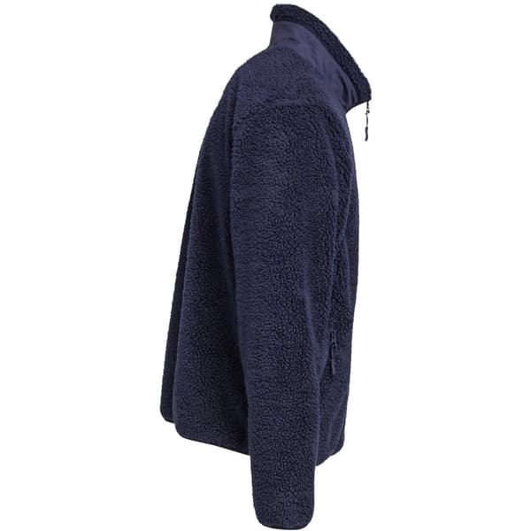 Build Your Brand Herr Bonded Sherpa Jacka 3XL Marinblå Navy 3XL