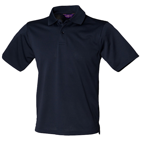 Henbury Coolplus® Pikétröja för män XS Navy Navy XS