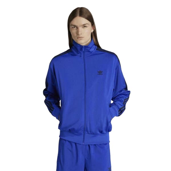 Adidas Herr Firebird 3 Stripes Träningsjacka L Blå Blue L
