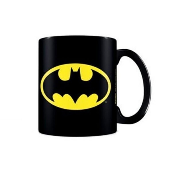 Batman Bat Signal 325ml Mugg One Size Svart Black One Size