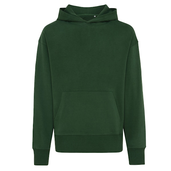 Iqoniq Unisex Vuxen Yoho Återvunnen Bomull Relaxed Fit Hoodie M F Forest Green M