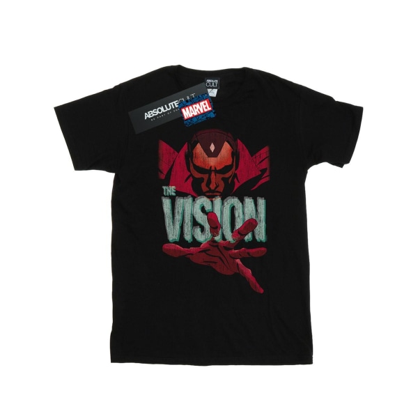 Marvel Girls The Vision Bomull T-shirt 3-4 år Svart Black 3-4 Years