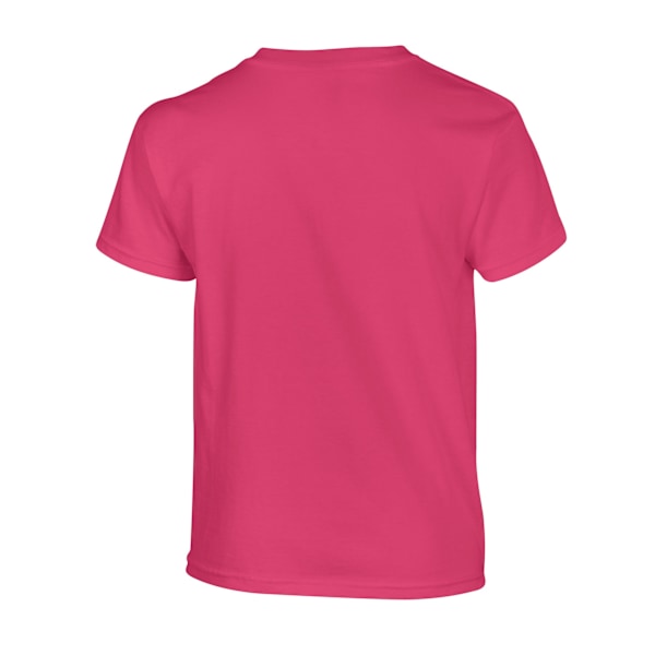 Gildan Barn/Barn Plain Bomull Tung T-shirt 12-13 År Heliconia Heliconia 12-13 Years