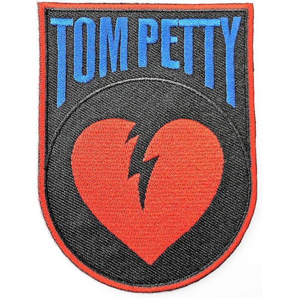 Tom Petty & The Heartbreakers Broken Heart Strykjärnsmärke En Storlek Red/Blue/Black One Size
