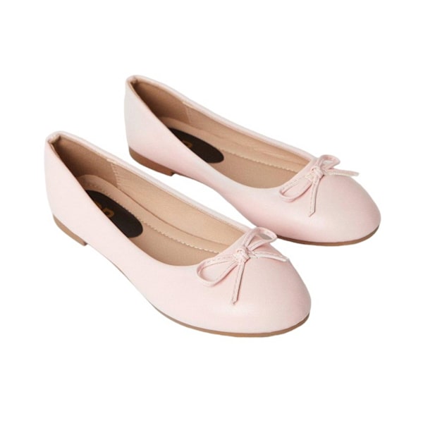 Dorothy Perkins Dam/Dam Penelope Rosett Balettskor 8 UK Bl Blush 8 UK