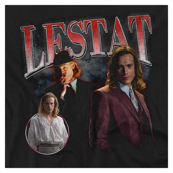 Interview With The Vampire Unisex Vuxen Lestat Homage Långärmad Black M