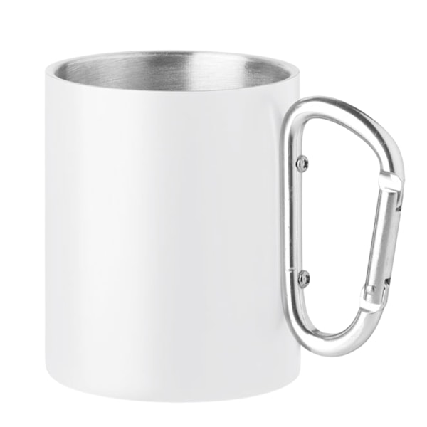 MidOcean Trumba Metall Dubbelväggig 300ml Mugg One Size Vit White One Size