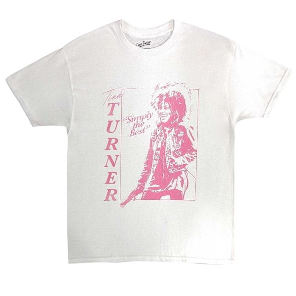 Tina Turner Unisex Vuxen The Best Bomull T-shirt M Vit White M