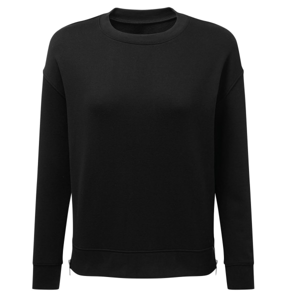 TriDri Dam/Dam Återvunnen Sweatshirt med dragkedja 3XL Svart Black 3XL