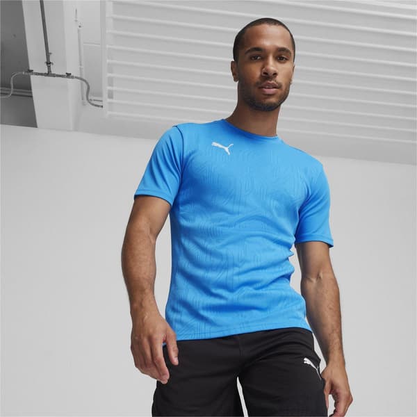Puma Herr TeamFinal Tränings T-shirt M Blå Blue M