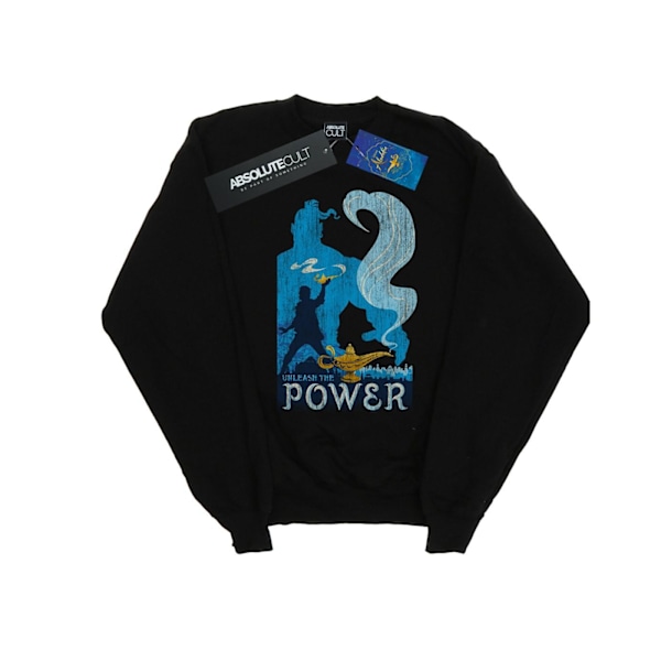 Disney Herr Aladdin Film Unleash The Power Sweatshirt S Svart Black S