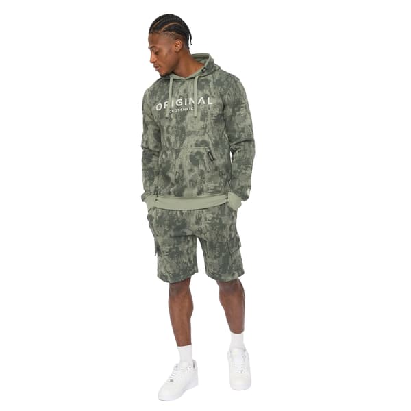 Crosshatch Herr Bardon Hoodie M Oliv Olive M