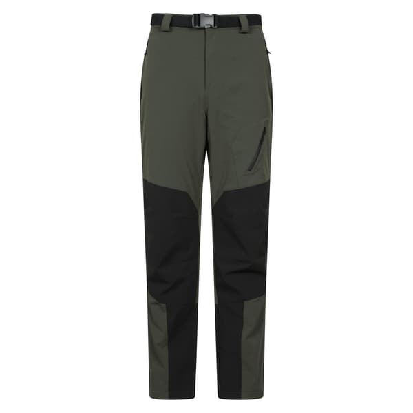 Mountain Warehouse Forest Fleecefodrade Vinterbyxor för Män - Regular Green 36R