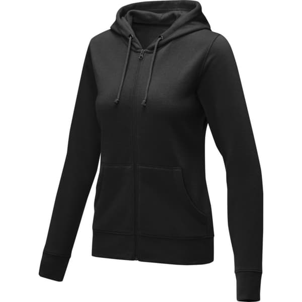 Elevate Dam/Kvinnor Theron Hoodie L Solid Black Solid Black L