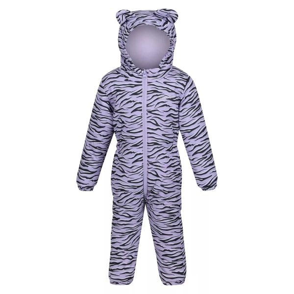 Regatta Childrens/Kids Penrose Zebra Print Puddle Suit 9-12 mån Pansy 9-12 Months