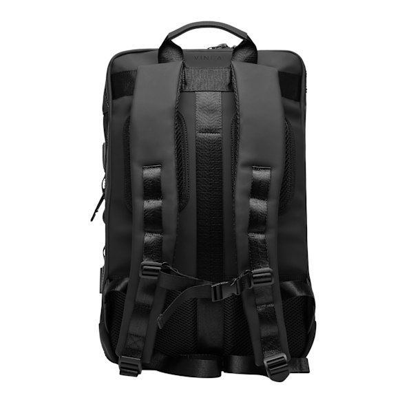 Vinga Baltimore Explorer Återvunnen Ryggsäck One Size Svart Black One Size