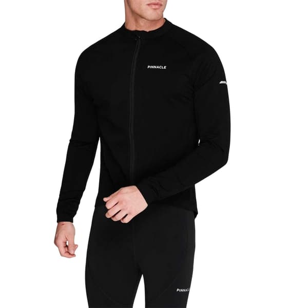 Pinnacle Termisk Långärmad Cykeltröja för Herr S Svart Black S