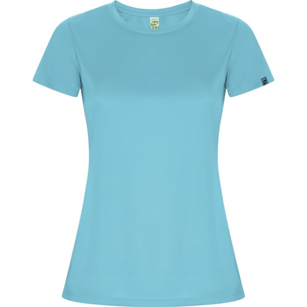 Roly Dam/Kvinnor Imola Sports T-Shirt L Turkos Turquoise L