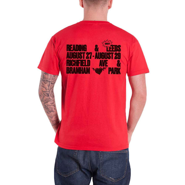 Yungblud Unisex Vuxen R U Ok? T-shirt L Röd Red L