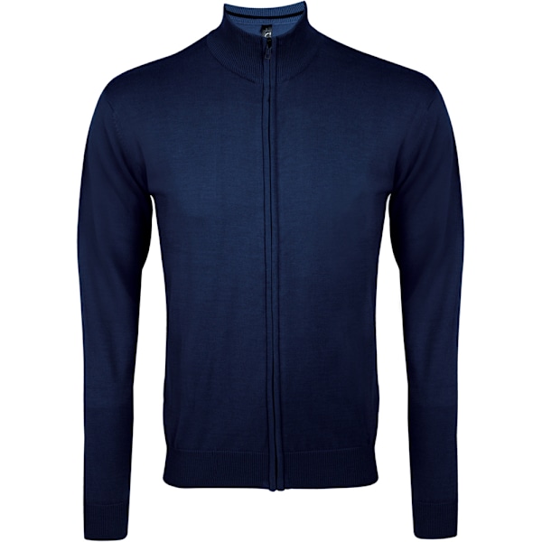 SOLS Herr Gordon Hel Dragkedja Cardigan M Marinblå Navy M