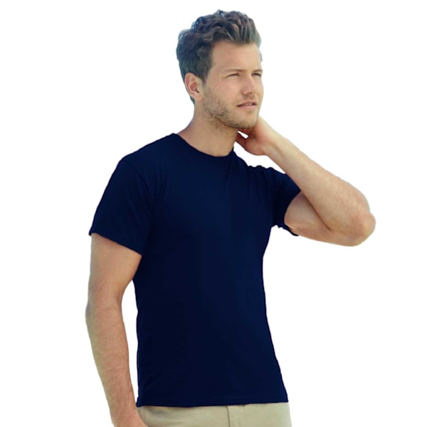 Fruit Of The Loom Original T-shirt för män S Deep Navy Deep Navy S