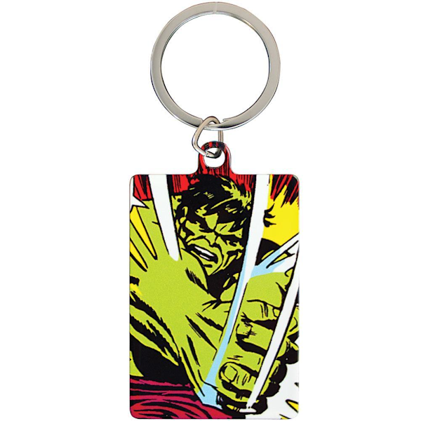 Marvel Comics Hulk Nyckelring Storlek: One Size Flerfärgad Multicoloured One Size