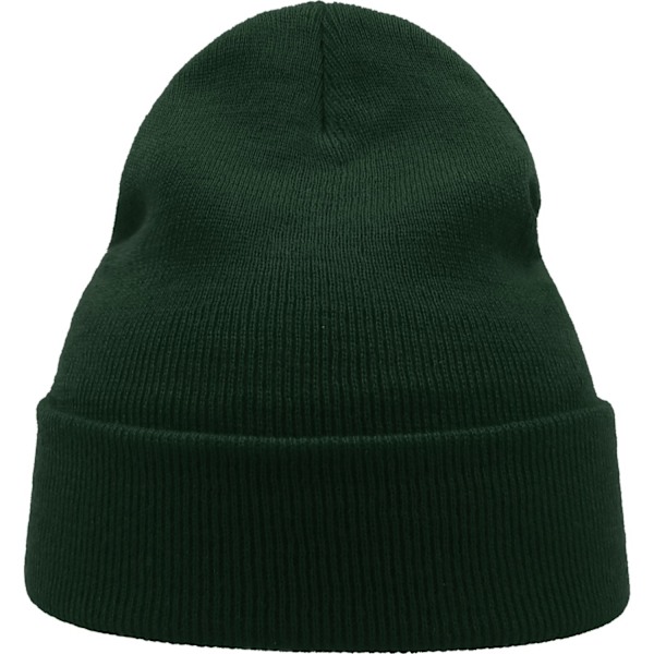 Atlantis Unisex Vuxen Vind Återvunnen Cuffad Mössa En Storlek Flaska Grön Bottle Green One Size