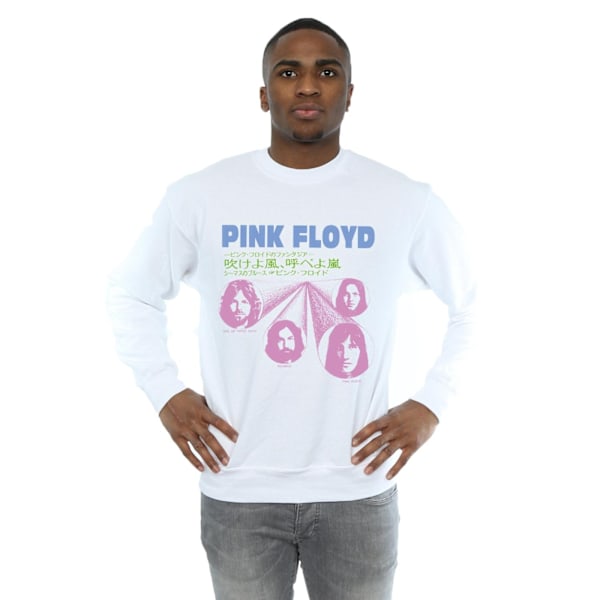 Pink Floyd Mens One Of These Days Sweatshirt 3XL Vit White 3XL