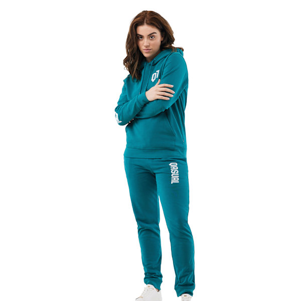 Iqoniq Unisex Vuxen Cooper Joggingbyxor av Återvunnen Bomull L Ve Verdigris L