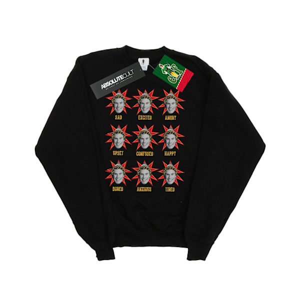 Elf Girls Buddy Moods Sweatshirt 12-13 år Svart Black 12-13 Years