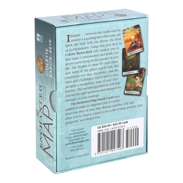 Colette Baron-Reid The Enchanted Map Oracle Cards One Size Mult Multicoloured One Size