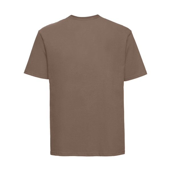 Russell Herr Classic Ringspun Bomull T-shirt XS Mokka Mocha XS