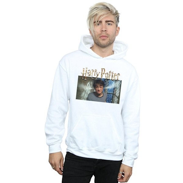 Harry Potter Herr Steam Ears Hoodie 4XL Vit White 4XL