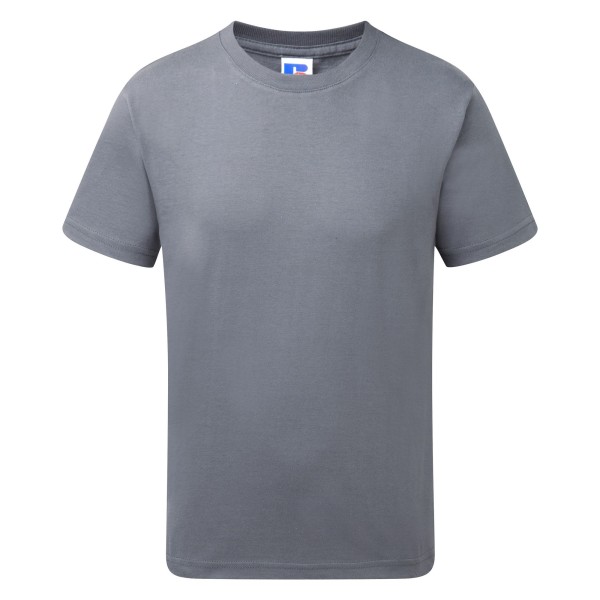 Jerzees skolkläder Barn/barn Slim Fit bomull T-shirt 1-2 Y Convoy Grey 1-2 Years