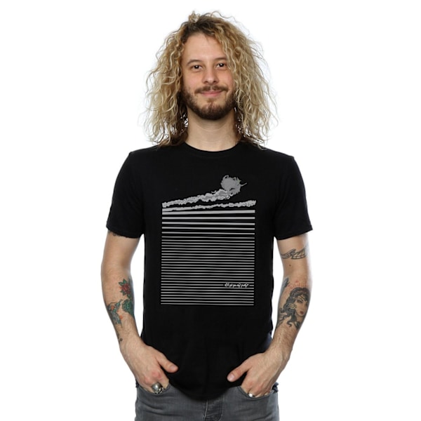 Trollkarlen från Oz herr Wicked Witch Flying T-shirt M svart Black M