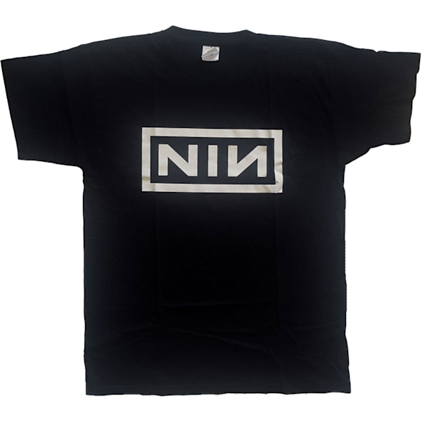 Nine Inch Nails Unisex Vuxen Logo Bomull T-shirt XXL Svart Black XXL