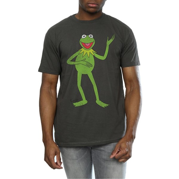 The Muppets Mens Classic Kermit Heather T-Shirt M Light Graphit Light Graphite M