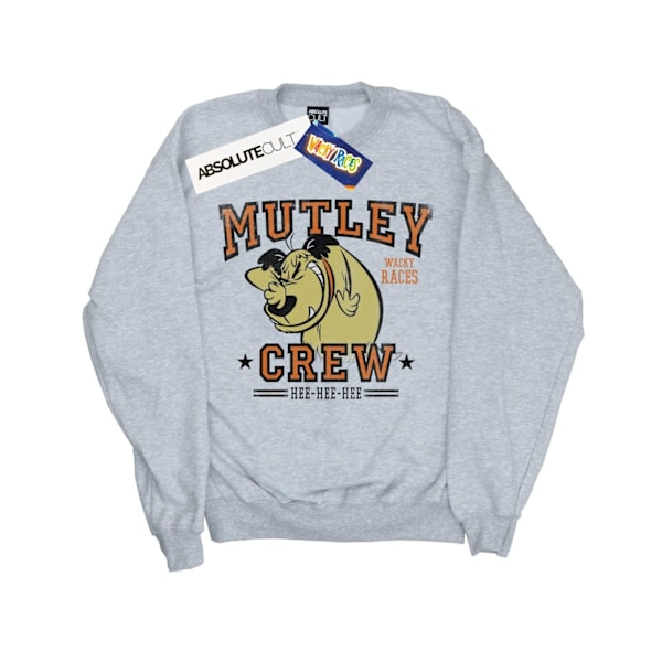 Wacky Races Boys Mutley Crew Sweatshirt 7-8 år Sports Grey Sports Grey 7-8 Years