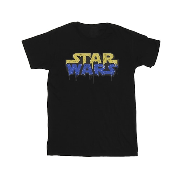 Star Wars Boys Logo Jelly T-shirt 3-4 år Svart Black 3-4 Years