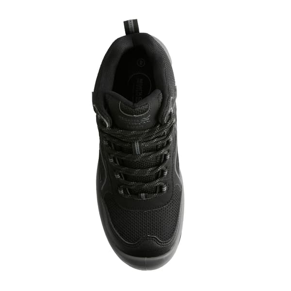 Regatta Säkerhetskängor för män Limestone Vattentäta 10 UK Svart Black 10 UK