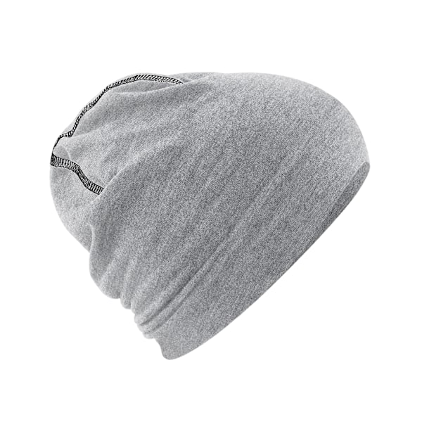 Beechfield Unisex Hemsedal Bomullsbasker En Storlek Heather/Svart Heather/Black One Size