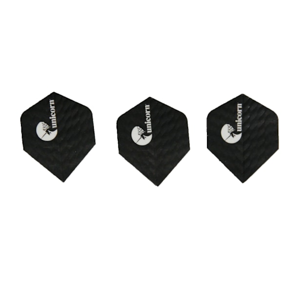Unicorn Q.100 Plus Dart Flights (3-pack) One Size Svart Black One Size