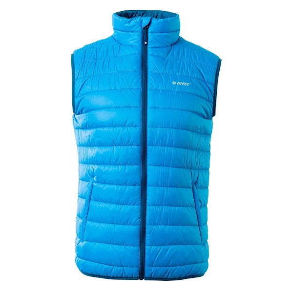 Hi-Tec Solner Quilted Gilet M Diva Blue/Poseidon för män Diva Blue/Poseidon M